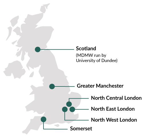 MyWay Diabetes Regions